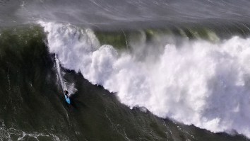The World’s Best Big Wave Surfers Were Bombing 3-Story Waves In Nor-Cal’s Biggest Day In Years