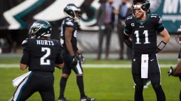 Carson Wentz Reportedly Wants Out Of Philadelphia Because He’s Not Happy Jalen Hurts Took His Starting QB Job