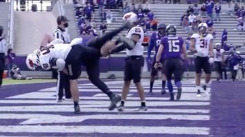 This Oklahoma State Defensive End Hip-Tossed A Massive Offensive Lineman And Made Him Look Like A Rag Doll