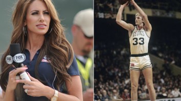 Holly Sonders Finds Rare Mint-Condition Larry Bird Card Worth An Estimated $25K