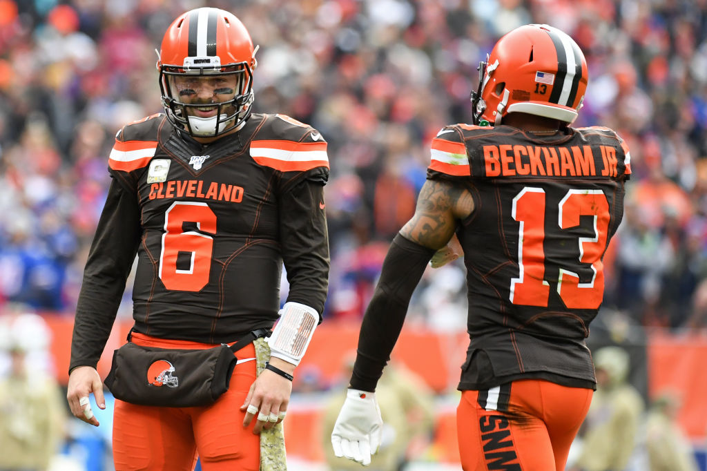 Mike Greenberg Makes Intriguing Argument That Baker Mayfield Is Better  Without Odell Beckham Jr. - BroBible