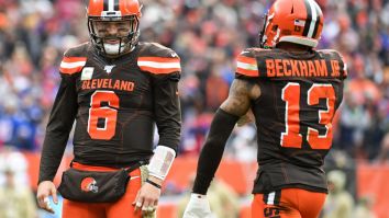 Mike Greenberg Makes Intriguing Argument That Baker Mayfield Is Better Without Odell Beckham Jr.