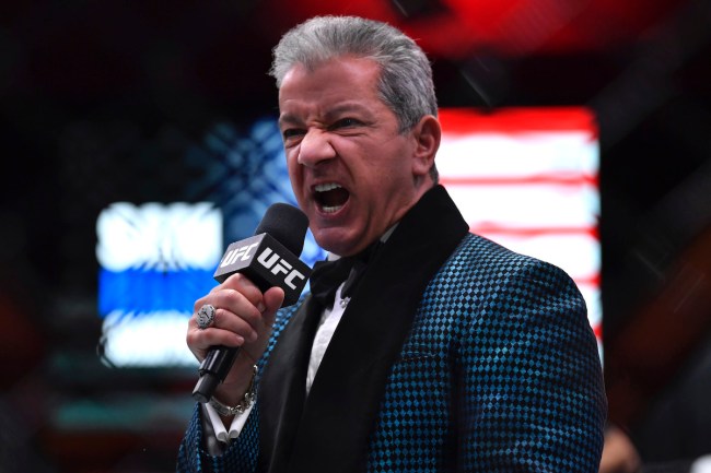 Guy hires legendary UFC ring announcer Bruce Buffer on Cameo to break up with his girlfriend