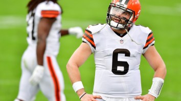 Twitter Whips Colin Cowherd’s Take About Baker Mayfield’s Browns Career Living Or Dying On Game Versus Titans