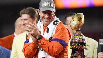 Dabo Swinney Claps Back At Butthurt Ohio State Fans Who Cried About His Final Coaches’ Poll