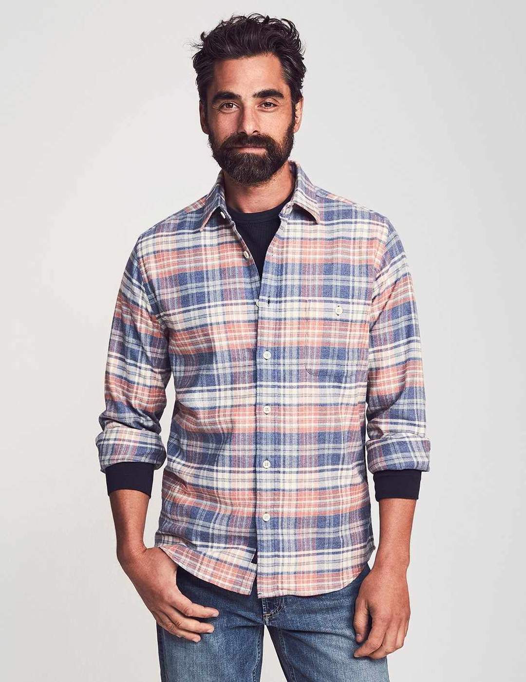 From Parkas To Sweats To Badass Flannels, Faherty Has Everything Guys ...