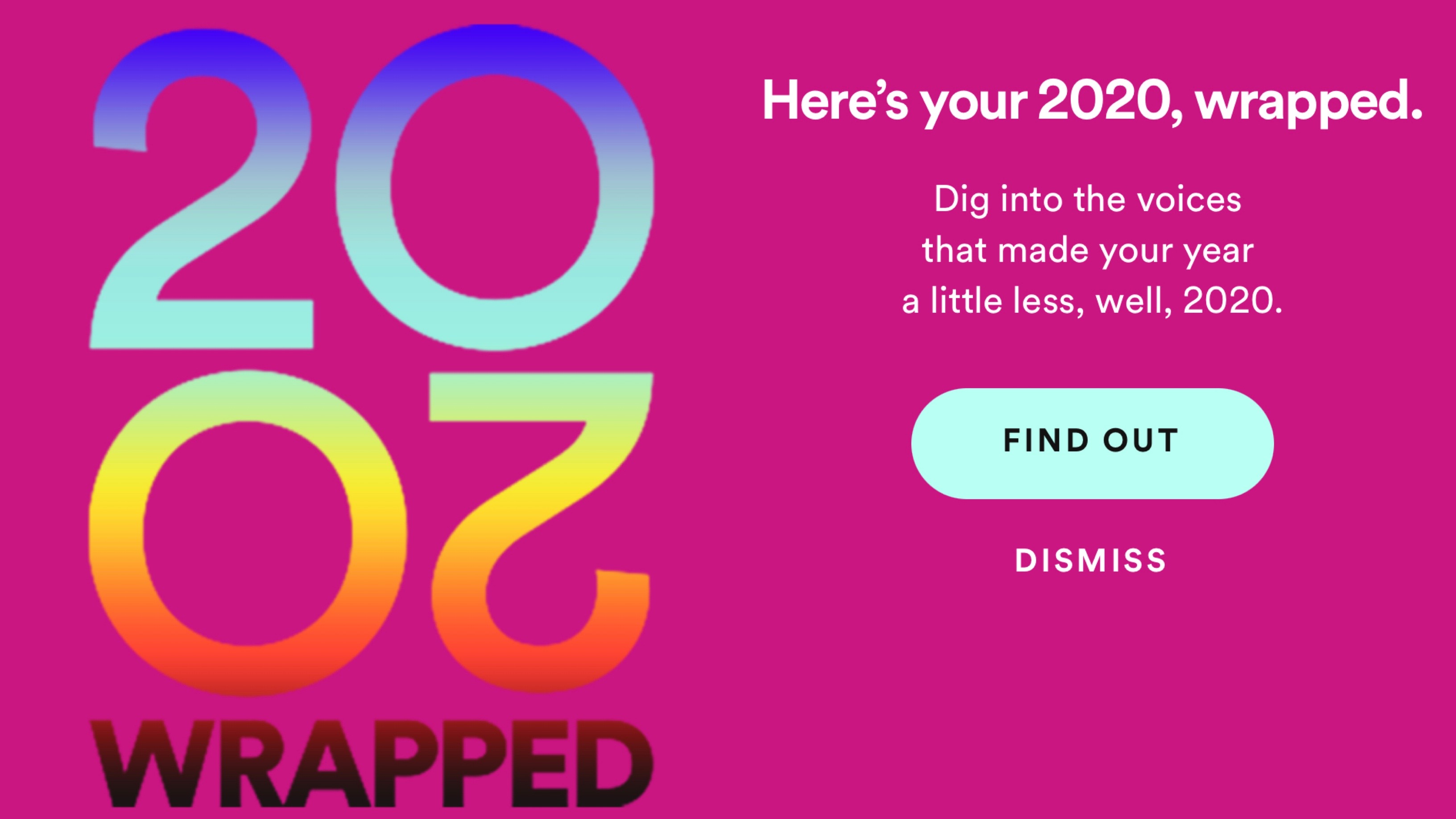 spotify wrapped 2021 stats not showing