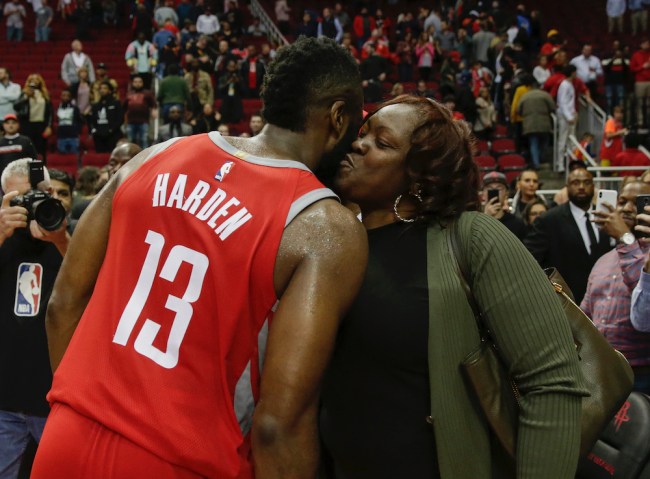 The mom of Rockets star James Harden appears to go on Instagram to confirm and support the former MVP's trade request