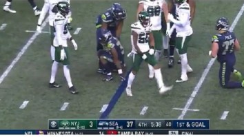 NFL Fans Mock Jets Defenders For Celebrating And Talking Trash To Seahawks Players While Getting Blown Out By 30 Points