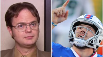 Josh Allen Had A Perfect Response For Rainn Wilson After ‘The Office’ Star Complimented Him On Twitter