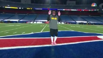 Bills Players Were Annoyed And Fired Up By Steelers WR JuJu Smith-Schuster Dancing On Midfield Logo For TikTok Video