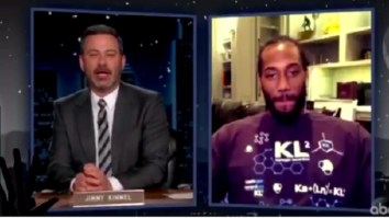 Kawhi Leonard Addresses Absurd ‘Apple Time’ Rumor In Hilarious Jimmy Kimmel Live Interview