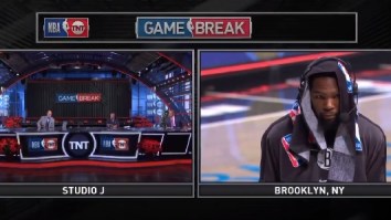 Things Get Awkward After Kevin Durant Gives Charles Barkley One Word Answer During Interview On ‘Inside The NBA’