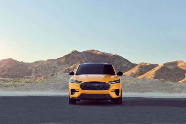 2021 Mustang Mach E GT Performance Edition electric vehicle to compete against Tesla.