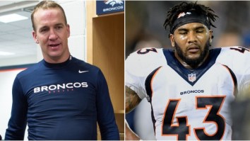 TJ Ward Says Peyton Manning In The Meeting Room Vs. The Locker Room Was Two Totally Different Dudes