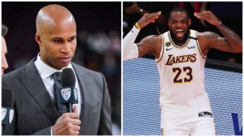LeBron James Projects Insecurities By Brutally Mocking Richard Jefferson’s Baldness During A Live Broadcast 