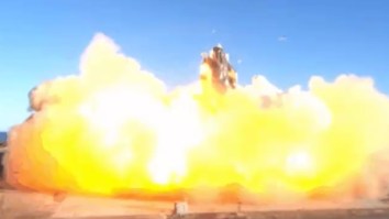 SpaceX Starship Prototype Blows Up In Fiery Explosion At The Last Second