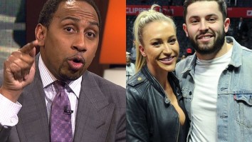 Stephen A. Smith Had A Shockingly Humble Response To Getting Called Out By Baker Mayfield’s Wife For His Poorly-Aged Take About The QB