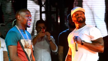 50 Cent Hilariously Clowns Floyd Mayweather For Allegedly Getting A Beard Transplant