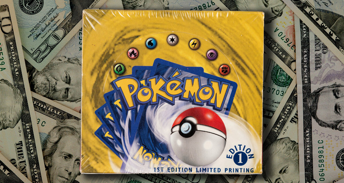 A Box Of Pokémon Cards Just Sold For A Record 408,000, And One Card