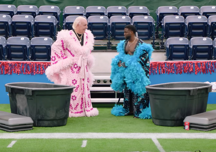 Kevin Hart Talking Crap About The Rock To Ric Flair On 'Cold As Balls