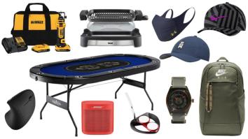 Daily Deals: Speakers, Grills, Poker Tables, adidas Sale And More!