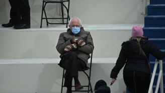 Bernie Sanders Sitting Alone At Presidential Inauguration Becomes An Instant Meme