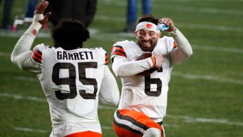 Baker Mayfield Quotes JuJu Smith-Schuster After Browns Troll Steelers In Dominant Wild Card Win