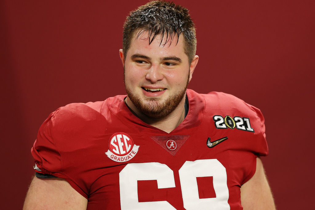 SEC Network - The entire Alabama Football team came out to show love to Landon  Dickerson as he was being carted off the field with an injury 