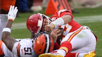 Patrick Mahomes’ Mom Calls Out ‘Evil’ Browns LB Mack Wilson For Hit That Knocked Out Chiefs QB