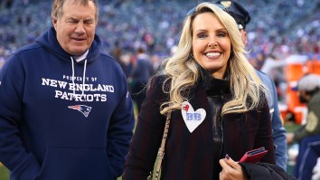 Bill Belichick’s Girlfriend Implies That Tom Brady Doesn’t Deserve Credit For Win Vs Saints While Firing Back At Fan