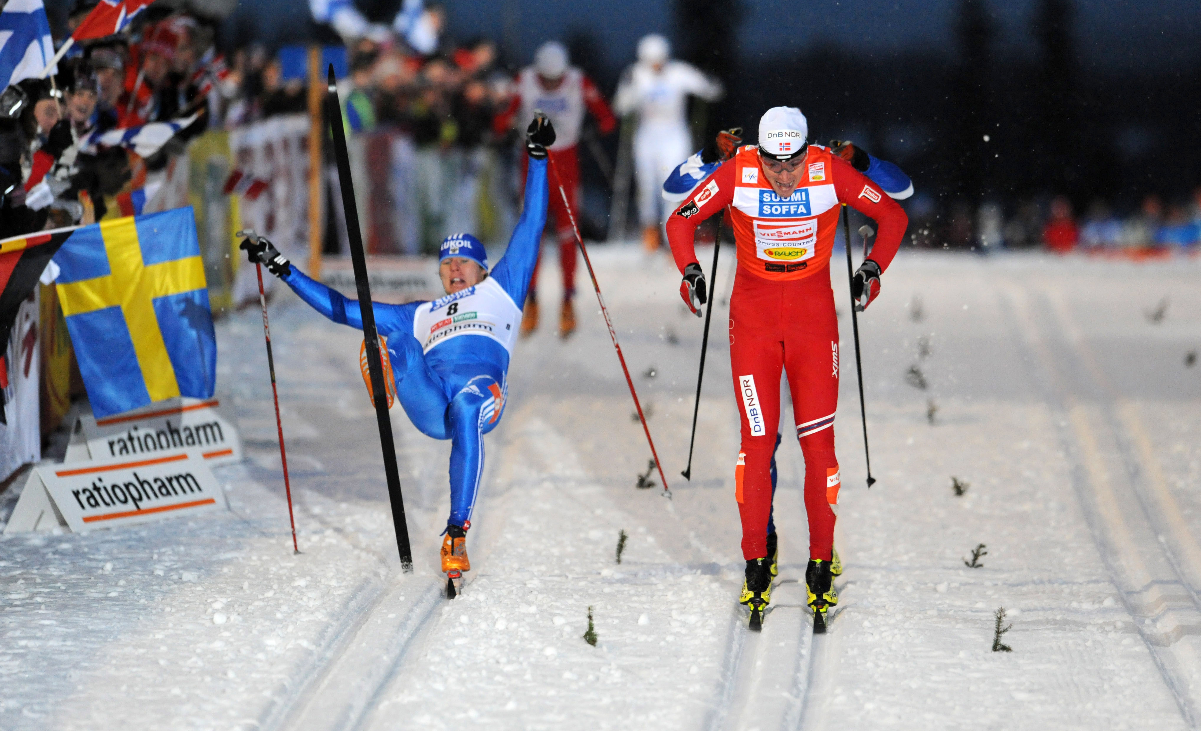 We've Got A Nordic Skiing Fight Of The Year Candidate! BroBible