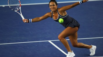Pro Tennis Player Heather Watson Tries To Stay In Shape While Quarantining By Running 3 Miles In Her Hotel Room