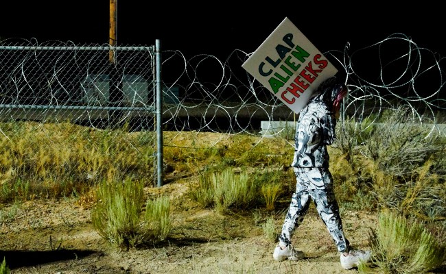 Internet Wants To Know Why Area 51 Has Better Security Than Capitol
