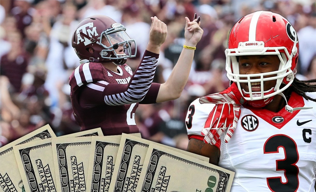 Johnny Manziel Todd Gurley Joke About Being Paid In College After Tennessee Recruiting News Brobible