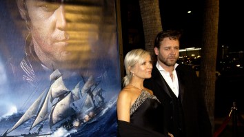 Russell Crowe Rips The ‘Kids These Days’ For Making Fun Of His Movie ‘Master And Commander’