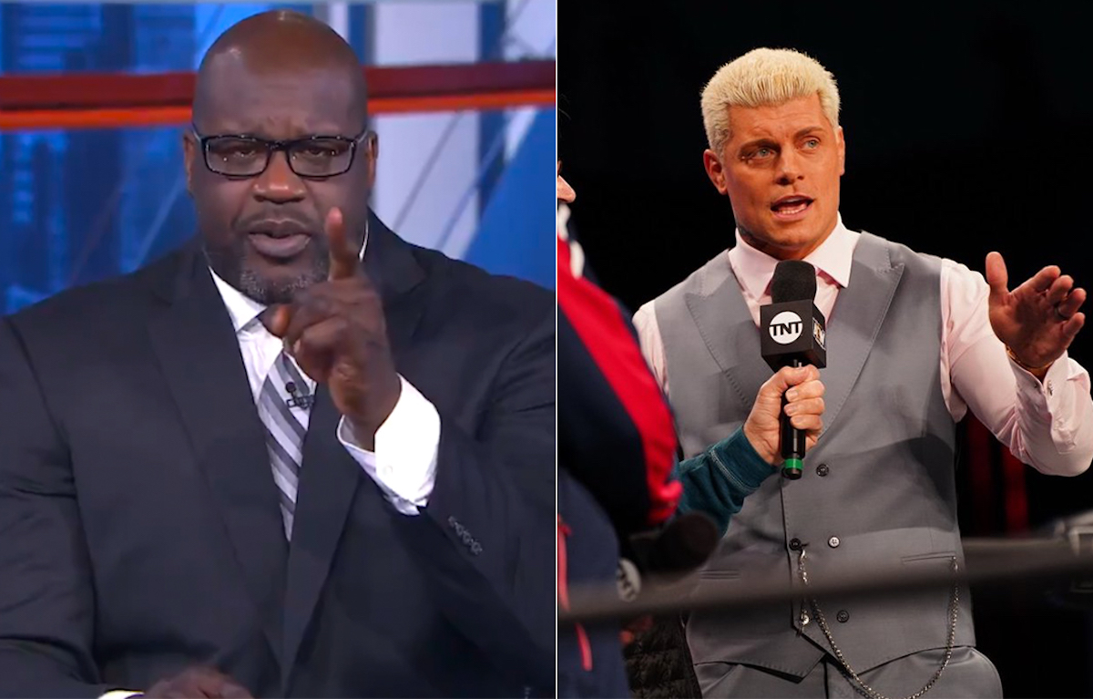 Neal Rhodes Shaquille O’Neal Challenges AEW Star Cody Rhodes To Match - And Rhodes ...