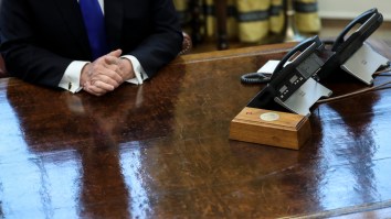 President Biden Removes Trump’s Favorite Red Button From Oval Office Desk And, No, It Didn’t Control The Nukes