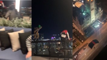 WATCH: BASE Jumpers Leap Off Nashville Rooftop Bar – The Best Way To Skip Out On Your Tab