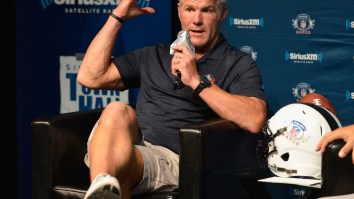 Twitter Had A Good Ol’ Time Joking About Brett Favre Being The Guy Lounging In Nancy Pelosi’s Office Chair