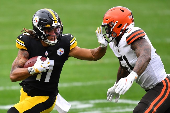 Steelers rookie wideout Chase Claypool explains why he's still talking trash after loss to Browns in the NFL Playoffs