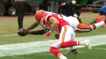 NFL Rules Analyst Believes Refs Missed Helmet-To-Helmet Penalty On Chiefs During Crucial Browns Turnover