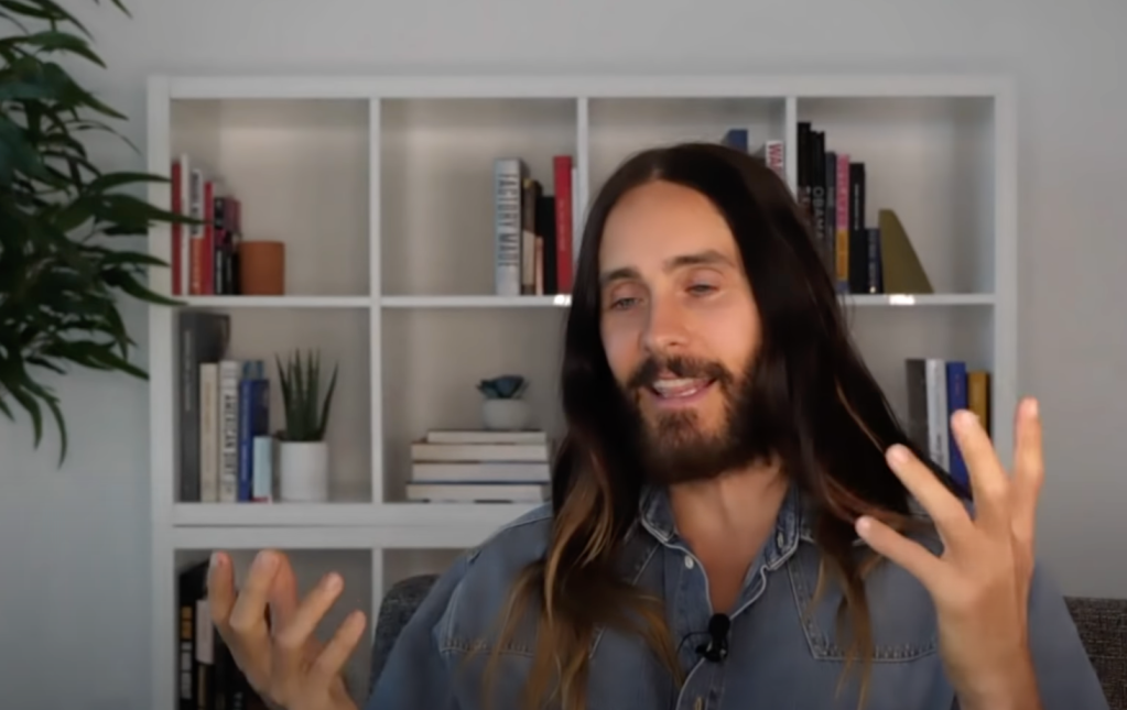 Jared Leto story about silent retreat