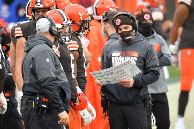 Browns head coach Kevin Stefanski says his TV delayed during first play of playoff game that resulted in a TD against the Steelers
