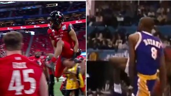 Cincinnati CB Coby Bryant Honors Namesake Kobe Bryant With Awesome Sideline Dunk Celebration After Interception At Chick-Fil-A Bowl