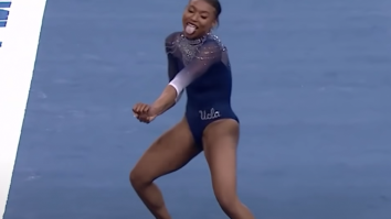 A UCLA Gymnast Danced To 2Pac And Soulja Boy During A Floor Routine And Absolutely Crushed It