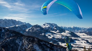 This Footage Of A Guy Doing Flips While Speed-Flying Through Terrifying Rocks In Switzerland Is Making My Palms Sweat