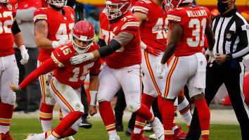Travis Kelce Says Browns Players Celebrated When Patrick Mahomes Had Trouble Standing After Getting Hit