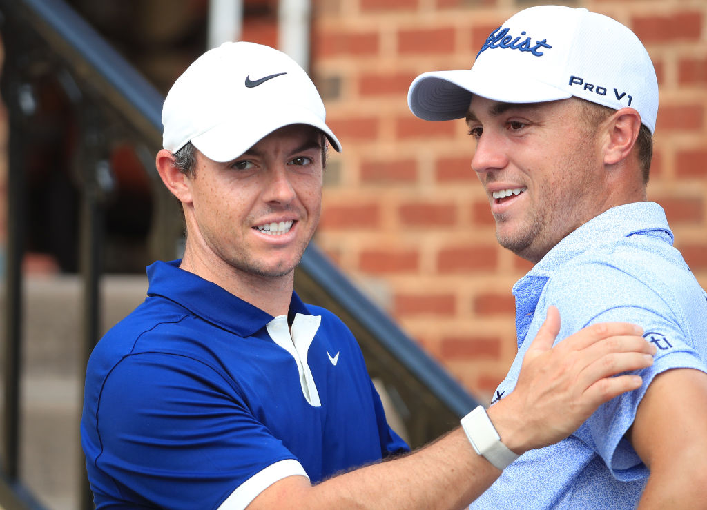 Rory McIlroy And Justin Thomas Given 50 Shots Each To Make A HoleIn