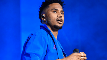 Wild Video Shows Trey Songz Putting A Police Officer In A Headlock While Being Arrested At The AFC Championship